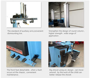 เครื่องถอดยางรถบรรทุกอัตโนมัติ OBEC OBC-900A 220V/380V มอเตอร์ 1.5kW แรงดัน 8-12 บาร์ รับประกัน 12 เดือน - Product Image 6