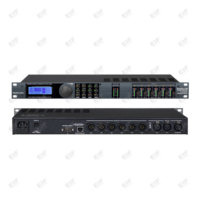 Processeur audio numérique EIF DriveRack DBX 260 26, contrôle DSP, suppression du feedback AFS, égaliseur automatique, crossover, contrôle par pavé tactile stéréo