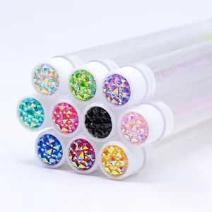 50 Tubes à Cils en Cristal Jetables, Applicateurs de Mascara, Peignes à Sourcils et Spoolies pour Outils de Maquillage - Product Image 3