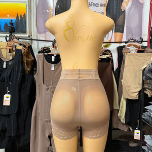 FajaCurves Colombian Pants with Shaper Panty Slimming High Waist Trainer Tummy Control Mesh Shapewear Butt Lifter <strong>Shorts</strong> Shaper - Product Image 3