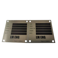 Plaque métallique personnalisée pour diplôme, vente en gros d'usine, avec adhésif au dos et forme sur mesure
