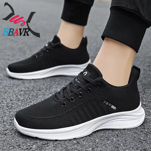 รองเท้าวิ่งลำลองผู้ชาย รองเท้ากีฬา ระบายอากาศได้ดี พื้นรองเท้ากลางทำจาก PVC พื้นรองเท้าด้านนอกทำจาก PVC - Product Image 4
