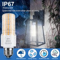 360 degrés led maïs lumière 20W Garage chantier usine éclairage E26/e27 maïs led lampe intérieur et extérieur
