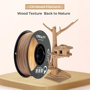 Filamento de madera Creality PLA de 1.75 mm para impresora 3D con textura de madera real y resistencia - Product Image 2