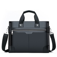 Maletín para Portátil de Negocios para Hombre Pro ZInger, de Poliéster, 14 Pulgadas, Portátil, Transpirable, Texturizado, de un Solo Hombro, Bandolera, Bolsa de Viaje