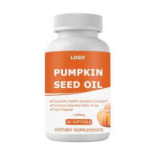 Cápsulas de Aceite de Semilla de Calabaza, Suplementos Alimenticios, Se Acepta Empaque Personalizado - Product Image 1