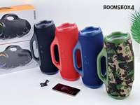 Nuevo Altavoz Portátil BOOMSBOX4 para Exteriores, Alta Potencia, Bajos Profundos, Subwoofer, Audio Estéreo para Fiestas en Casa