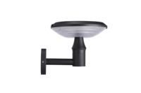 Applique murale extérieure Yuanyue ronde IP65 en aluminium moulé sous pression avec LED Osram 2835 pour villa, balcon et jardin