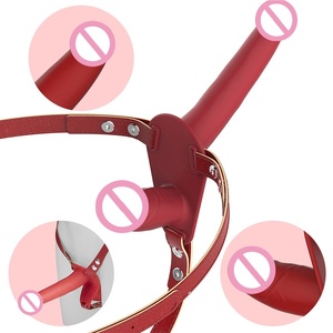 Dildo en silicone à porter sous un pantalon en cuir, pour lesbiennes, sexy, épais, produits d'hygiène intime féminine - Product Image 1
