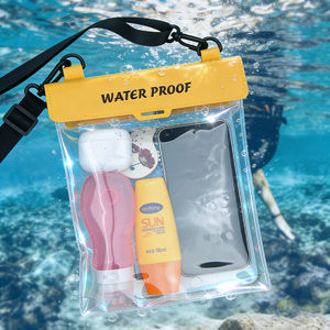 Bolsa Impermeable Extra Grande para Viajes y Playa, Bolsa Impermeable para Teléfonos Móviles de PVC con Correa Desmontable - Product Image 1