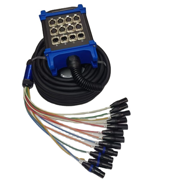 8-channel Multi-channel Kannon Stage Junction Box Recording Studio Box Multi-core Kannon Bus