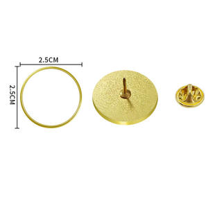 Kit de Botones Personalizables para Sublimación con Cierres de Mariposa para Manualidades, Joyería, Fabricación de Broches, Regalo para el Día de San Valentín - Product Image 6