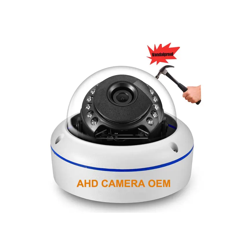 1080P 2MP/5MP/8MP 4 IN 1 Dome Camera Vandalproof Waterproof Outdoor Home Night Vision IR CUT OSD Infrared Security AHD Camera
