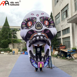 Cabeza de <span class=keywords><strong>Payaso</strong></span> Inflable Gigante para Publicidad con Tela Oxford, Luz LED y Control Remoto, Fácil de Instalar para Uso en Exteriores en Halloween - Product Image 4