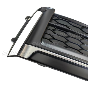 Cubierta de rejilla para faros antiniebla delanteros estilo panal para Audi A5 S-line 2017 2018 2019, accesorios para coche - Product Image 4