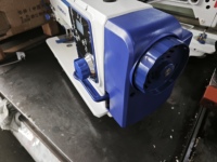 Ensemble complet JUKKY 9812 – Machine à coudre industrielle point noué à grande vitesse, moteur servo, aiguille simple – Nouveau modèle, vente chaude