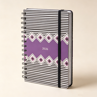 Cahier à spirales durable en papier recyclé, blocs-notes, cahiers d'exercices pour étudiants en classe