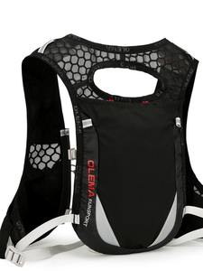 กระเป๋าใส่น้ำสำหรับกีฬากลางแจ้งอเนกประสงค์ กระเป๋าเป้สะพายหลังสำหรับวิ่งข้ามประเทศ เสื้อกั๊กสะท้อนแสงสำหรับปั่นจักรยาน เสื้อกั๊กสำหรับใส่น้ำ กระเป๋าหลายช่อง - Product Image 3