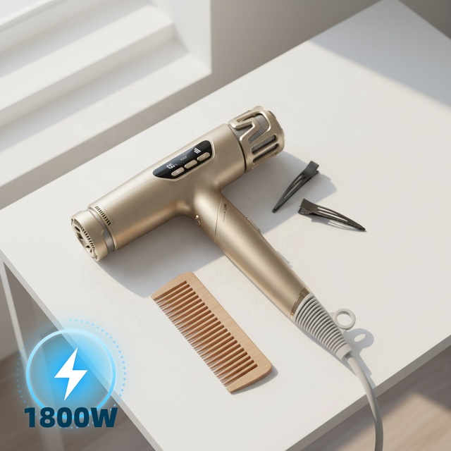 Wholesale Lightweight Super Quiet Multifunctional Ionic Design Far Infrared 1800w Power Blowdryer Hair Dryer