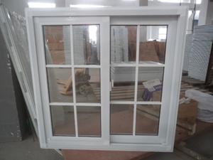 Cửa sổ trượt cửa sổ kính hai lớp hiện đại Thiết kế cửa sổ trượt cách âm tác động bão - Product Image 4