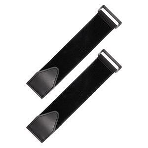 2x fasce da polso in cotone e pelle con Logo personalizzato per il sollevamento pesi fasce per il pedalino per la bici da ginnastica per la casa - Product Image 1