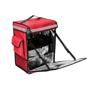 Large Capacity Insulated Food Delivery Bag Motorcycle Dry Cleaning Delivery Bag