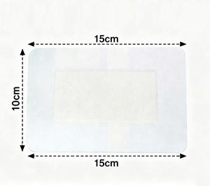 La medicazione per ferite in alginato Non adesivo all'ingrosso della fabbrica assorbe l'essudato della ferita Non adesivo 10*10 - Product Image 6