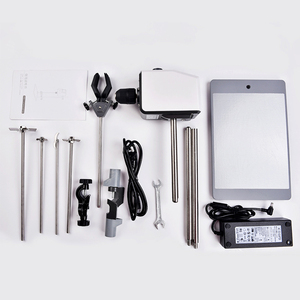 Phòng thí nghiệm điện trên không khuấy kỹ thuật số hiển thị khuấy với khuấy Rod và đứng điều chỉnh chiều cao Thiết bị tốc độ - Product Image 6