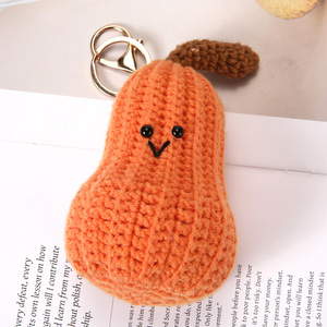 Figura de dibujos animados de ganchillo a mano, llavero de <span class=keywords><strong>Yoda</strong></span>, juguetes de animales de <span class=keywords><strong>peluche</strong></span> de punto, bolso de felpa Amigurumi <span class=keywords><strong>Yoda</strong></span>, regalo Fumy para niños - Product Image 5