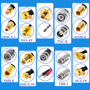 High Quality RF <b>Adapter</b> Connector Brass ROHS Wire Connectors Male to SMA Female Crimp 4.8 Female Scatto 50 Ohm 1.5 CN;JIA - Product Image 2