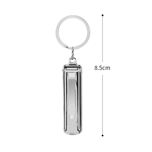 Hongstars Nail Clippers Keychain Small Portable Travel Camping <strong>Mini</strong> Foldable Nail Cutter With Key Ring - Product Image 1
