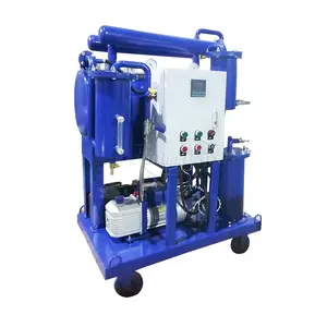 Efficient working factory use dehydration vacuum oil cleaning machine