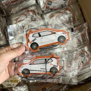 Premium Custom Designed Cross Style Silk Screen Printed <b>Paper</b> Car Air Freshener Business Gift Multiple Scents for Holiday - Product Image 5