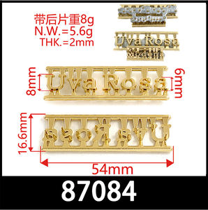 Approvisionnement d'usine petites épingles de sécurité en nickel personnalisées 3D/impression logo broche en métal épingle de sûreté pour étiquette nominative - Product Image 5