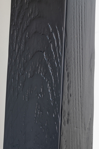 Japandi đồ nội thất phòng khách tái chế gỗ thông gỗ đen Bàn điều khiển Bảng điều khiển hiện đại - Product Image 5