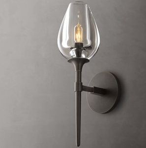 Applique Murale en Métal Noir Mat, Style Industriel Moderne, pour Chevet, <span class=keywords><strong>Salle</strong></span> <span class=keywords><strong>de</strong></span> <span class=keywords><strong>Bain</strong></span>, Coiffeuse, Hôtel, Villa - Product Image 4