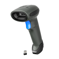Escáner de Código de Barras Inalámbrico 3 en 1 NORGEE NG-3208R y Lector de Tarjetas de Identificación, Escaneo de 30 fps, 12 h de Escaneo Continuo, en Stock