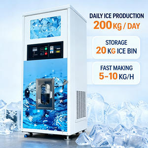 เครื่องทำน้ำแข็งอัตโนมัติสำหรับธุรกิจขายน้ำแข็งแบบหยอดเหรียญกลางแจ้ง - Product Image 4