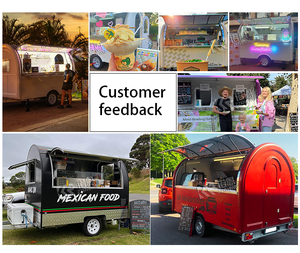 Outdoors Foodtruck Gelato <strong>Cart</strong> Fry Ice Machine Mobile Bbq <strong>Food</strong> Trailer <strong>Fast</strong> <strong>Food</strong> Truck With Full Kitchen Equipment - Product Image 5