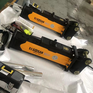 Prix d'usine SOOSAN Silence SQ30 Brise-roche hydraulique de type boîte pour excavatrice, marteau de démolition pour excavatrice de 2,5 à 4,5 tonnes - Product Image 1