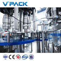Ligne de production de remplissage d'eau pour usine de purification et d'embouteillage d'eau 12000 BPH, machine de remplissage et d'embouteillage