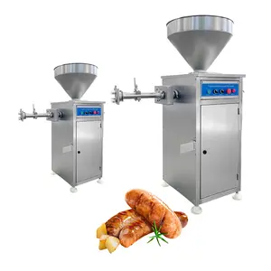 Enchedor pneumático e máquina de enchimento de carne, moedor elétrico de carne, hidráulico, enchedor de linguiça