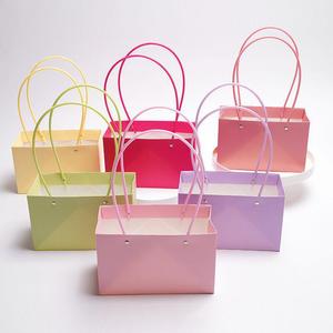 Sacs cadeaux rectangulaires DAMAI Macaron en gros – Emballage haut de gamme réutilisable pour bouquets de fleurs, idéal pour les fêtes et les douches nuptiales - Product Image 1