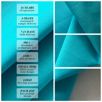 Tissu double face en coton biologique et chanvre : naturel, écologique, respirant. Pour vêtements décontractés/textiles, teintables, vente en gros d'usine