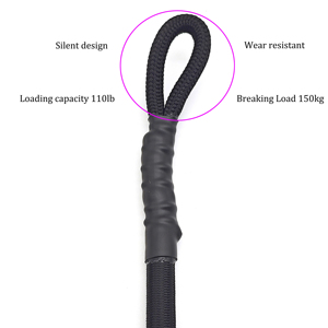 Bungee tập thể dục thiết lập với 110cm dài tập thể dục dây 300% căng Trampoline 100% latex vòng kết thúc cho nhà phòng tập thể dục Fly & Bungee Fly - Product Image 2