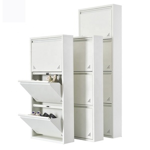 Zapatero y estante de Metal moderno para dormitorio y Hotel, zapateros de hierro al por menor, 1 Uds., estante para zapatos para sala de estar, almacenamiento de zapatos - Product Image 3