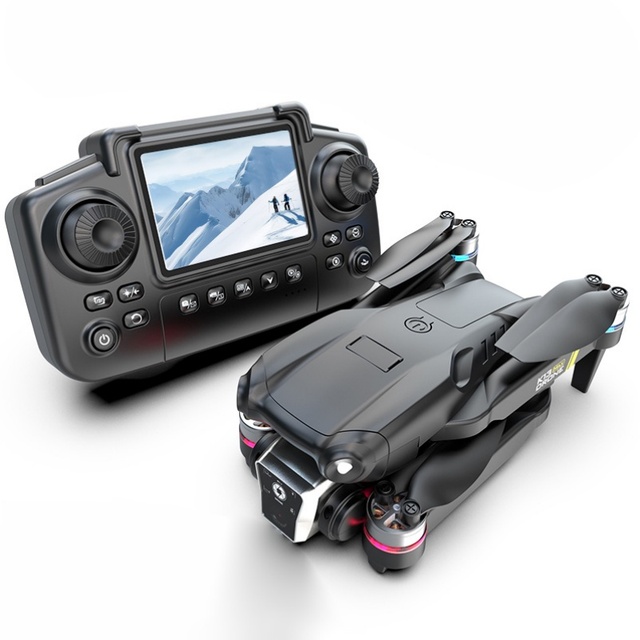 New K13MAX UAV Screen Remote Control 8K HD Dual Camera 2.4G Brushless Motor 100m Range Foldable Design Plastic Batteries