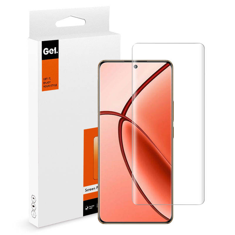 HD Clear 9H Full Glue Anti-Scratch 3D Curved Edge Tempered Glass