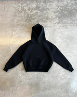 Ensemble survêtement homme 400 g/m² en molleton technique polyester-coton, pantalon de survêtement et sweat à capuche, coupe oversize, poids lourd, style designer