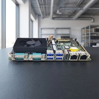 Carte mère industrielle embarquée 4 pouces SBC Intel 10e génération CML-U 5205U DDR4 2LAN large plage de température sans ventilateur CE RoHS pour l'automatisation et les kiosques